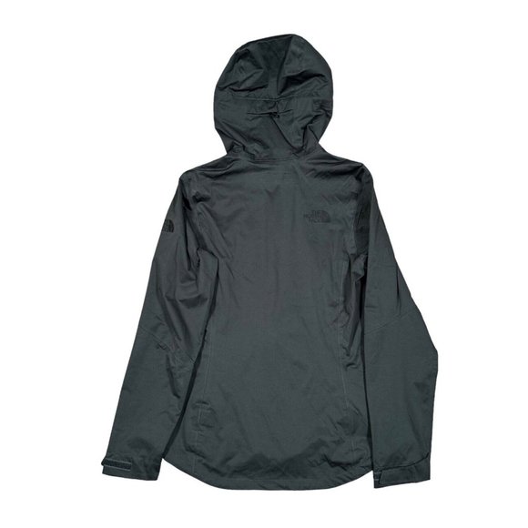 The North Face Women's Sz S Dry Vent Rain Jacket Gray Zip Up Windbreaker - Picture 6 of 13